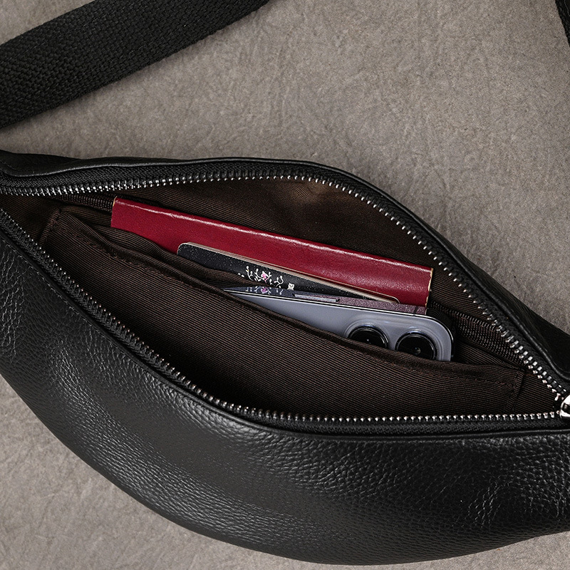 Bolsa de cintura para homens 2 - Luxury Bags Leather avaliação e preço