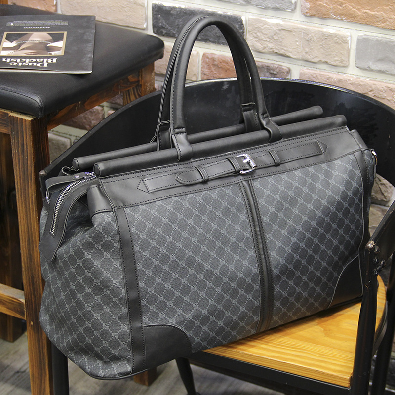 Moda xadrez saco de viagem mas - Luxury Bags Tote avaliação e preço